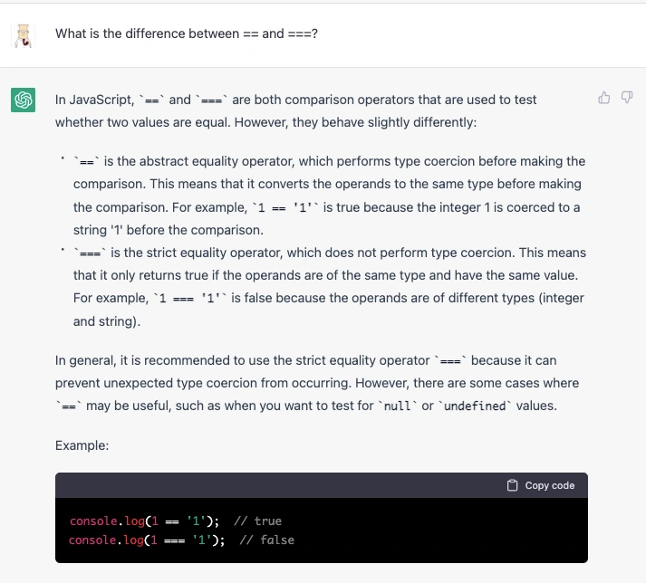Interviewing ChatGPT for a Front-End Developer Position
