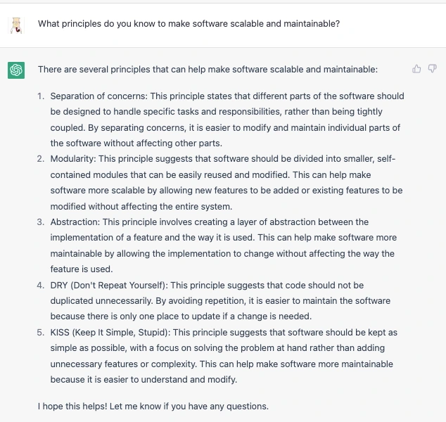 Interviewing ChatGPT for a Front-End Developer Position